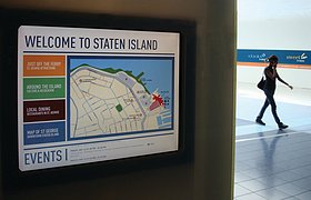 美国史坦顿岛渡口信息中心导视系统