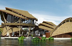 印度尼西亚美偎岛海滩度假村