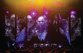 美国DJ铁斯托 —— 2009万花筒巡回演出舞台