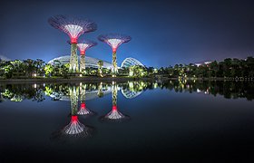 新加坡花园湾全景