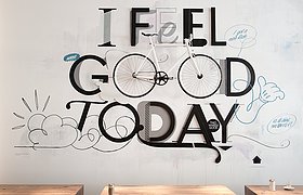 德国汉堡市I feel good day!墙面设计