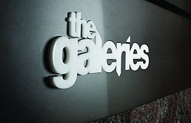 维多利亚Galeries标识系统