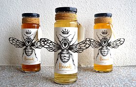 Harrods Honey Label