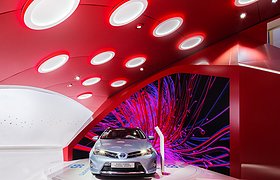 &quotThe Wave" — the Global Stand Design for Toyota