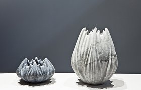 Zaha Hadid Creates The Tau Vase From Marble