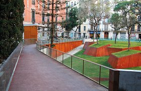 Barcelona的公共广场