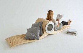 This chair can transform into multiple configurations to maximize comfort