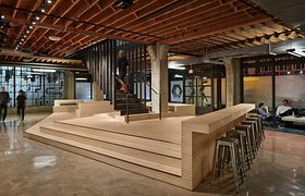 A Warehouse Is Transformed Into Workspace