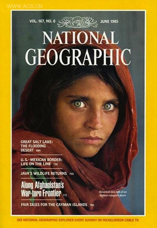 mccurry's afghan girl (阿富汗少女)