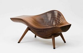 簸箕变形记——创意木质沙发
